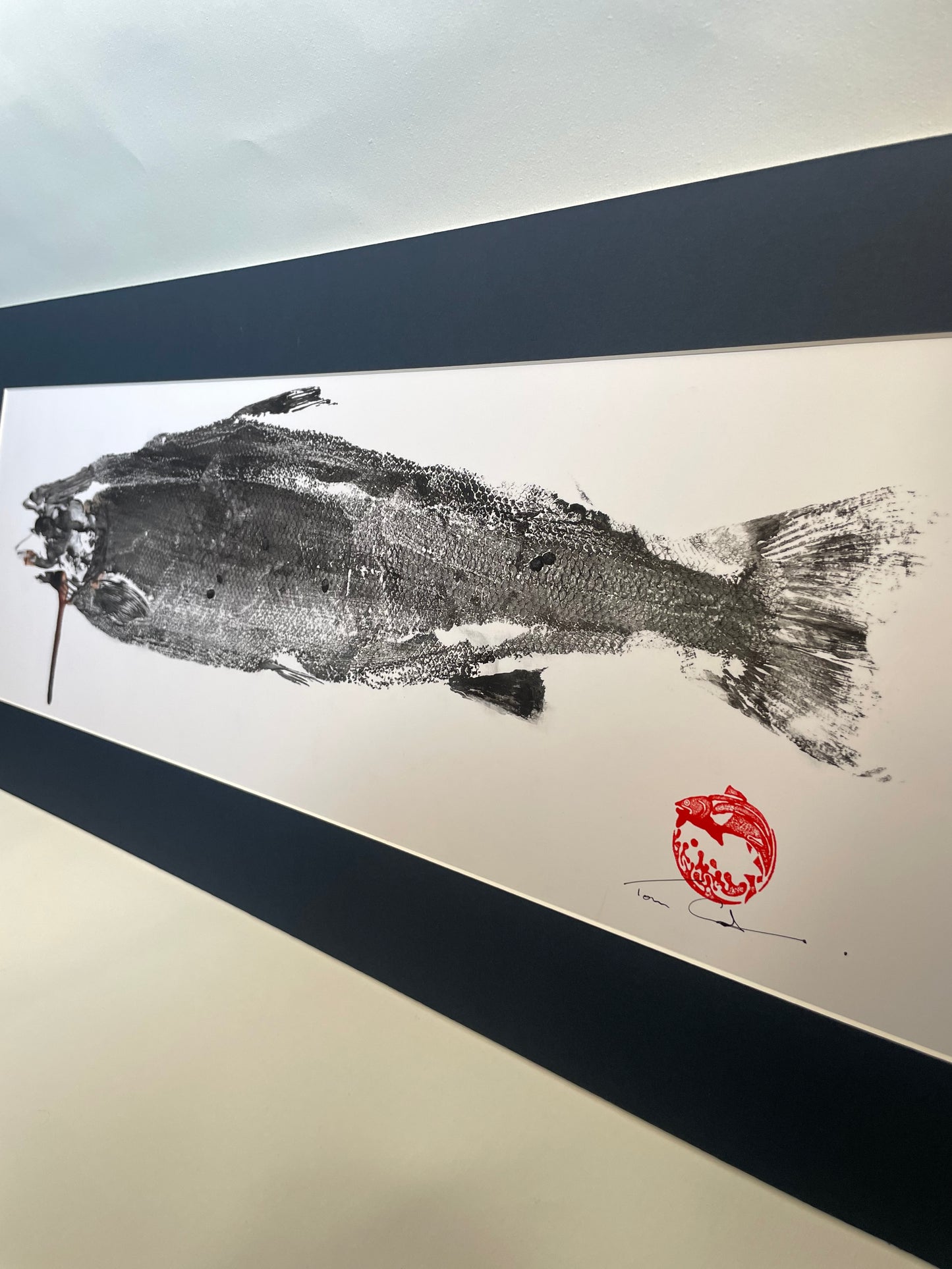 Salmon Print Blood Brothers Print
