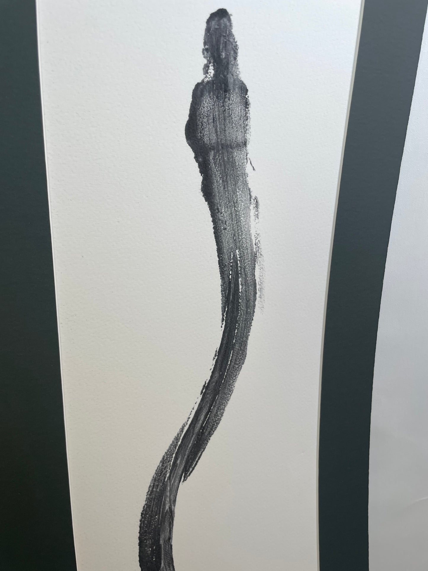 Conger Eel Print Mounted