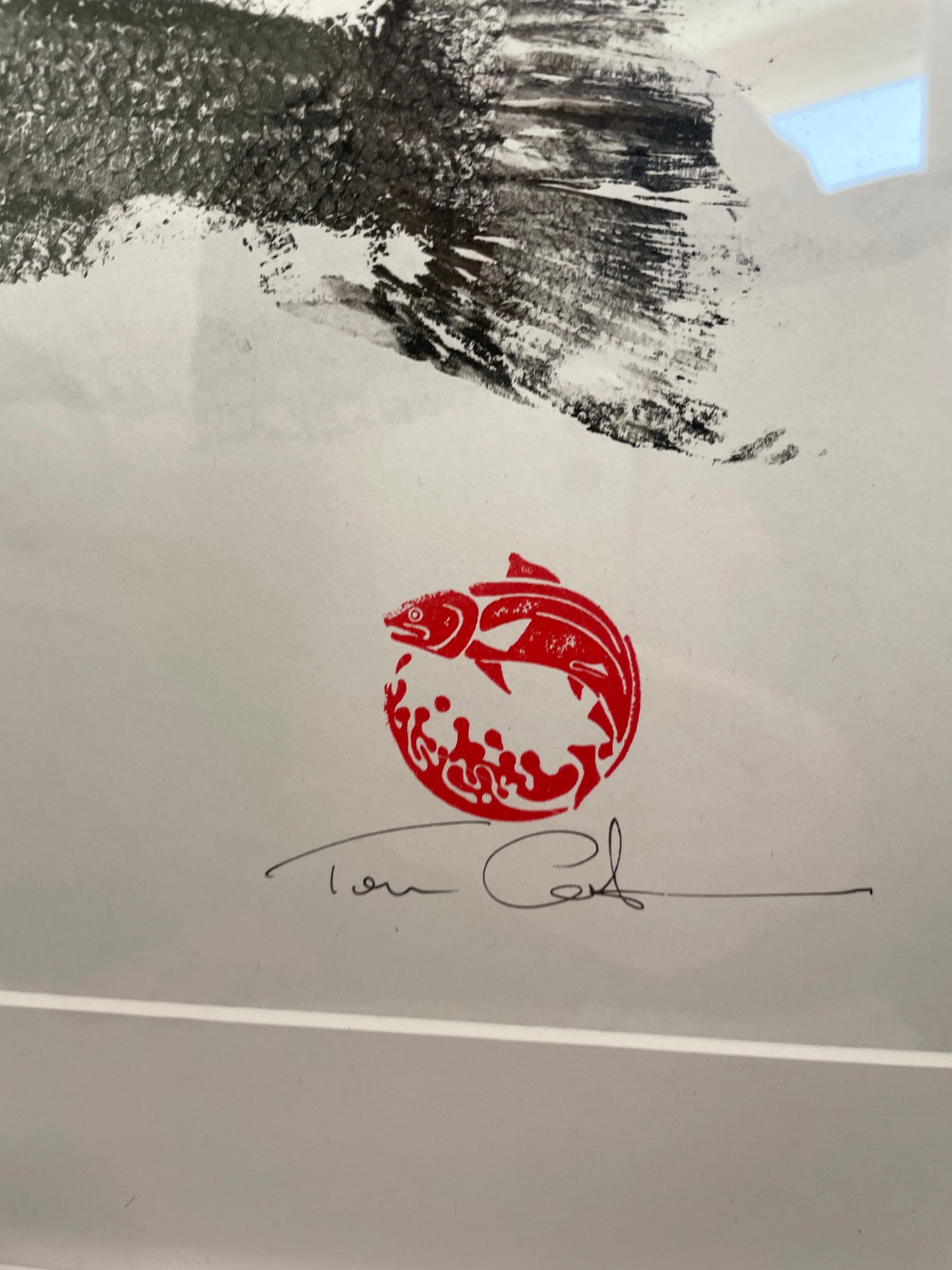 Blood Brothers Salmon Print