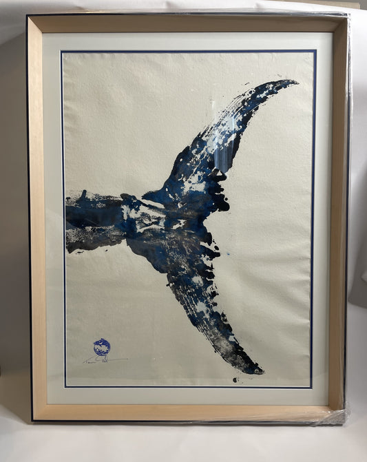 Blue Fin Tuna Original Framed